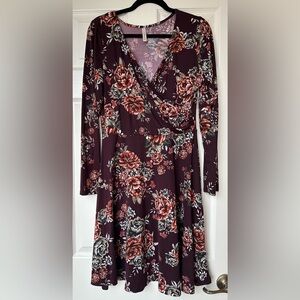 Faux Wrap Dress from Modcloth